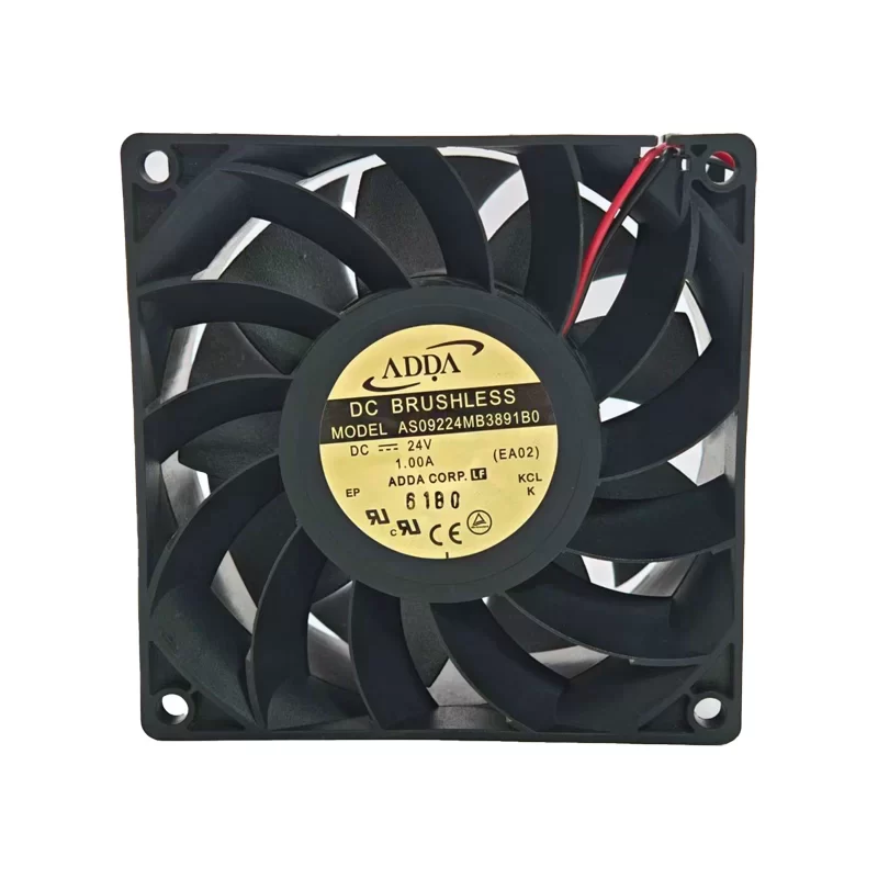 AS09224MB3891B0 ADDA 24V DC Axial Fan 92x38mm