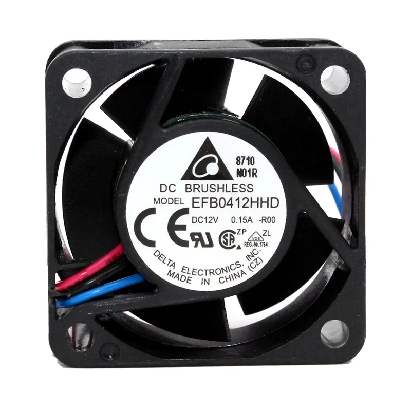 EFB0412HHD-R00 Delta 12V 0.15A DC Axial Fan