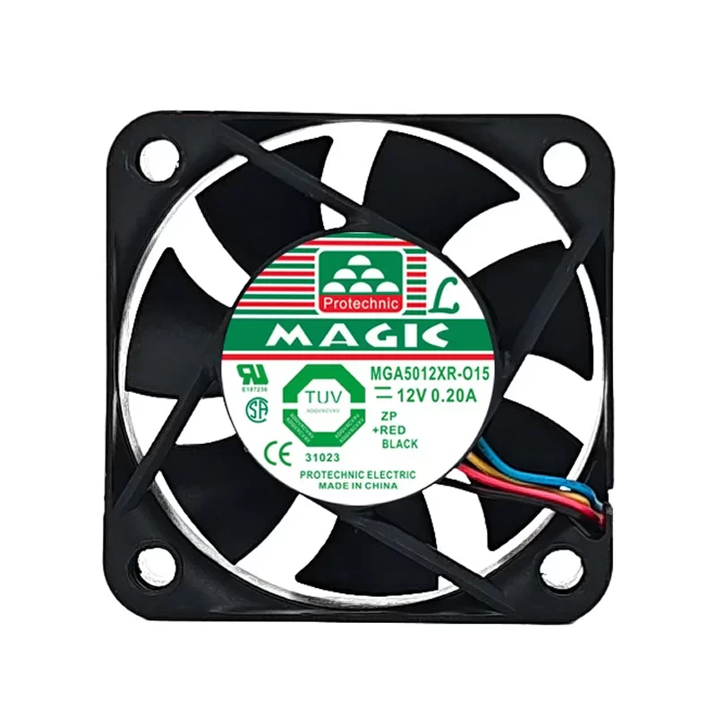 MGA5012XR-O15 Protechnic 12V 0.20A DC Axial Fan