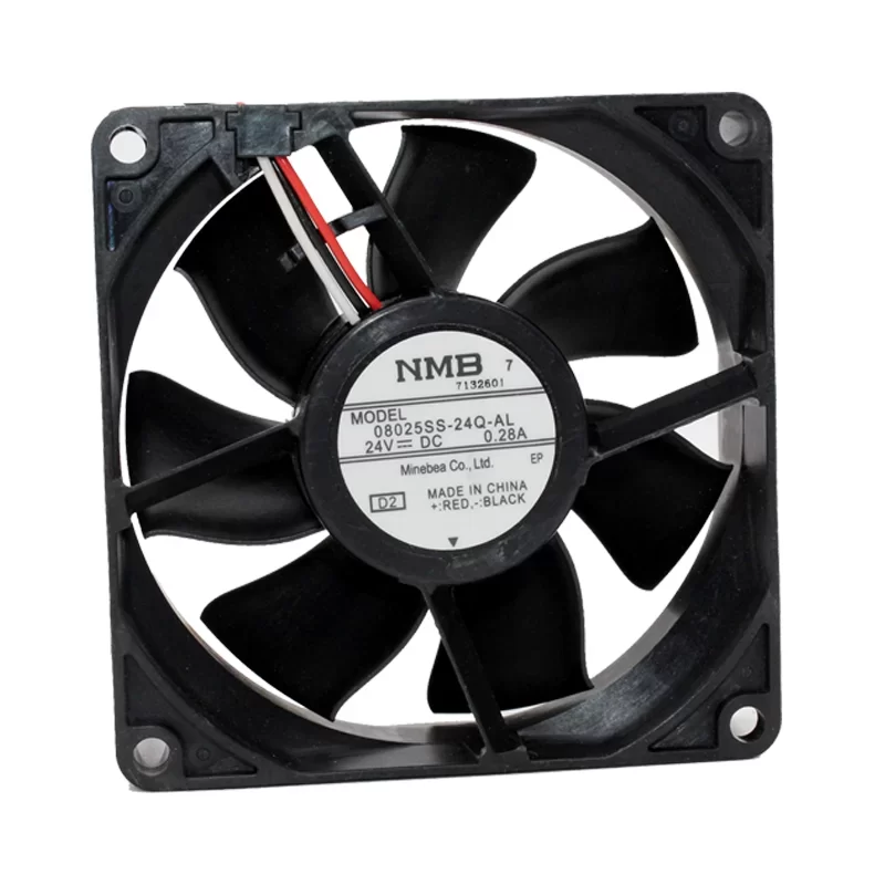 08025SS-24Q-AL-D2 ADDA 24V DC Axial Fan 80mm