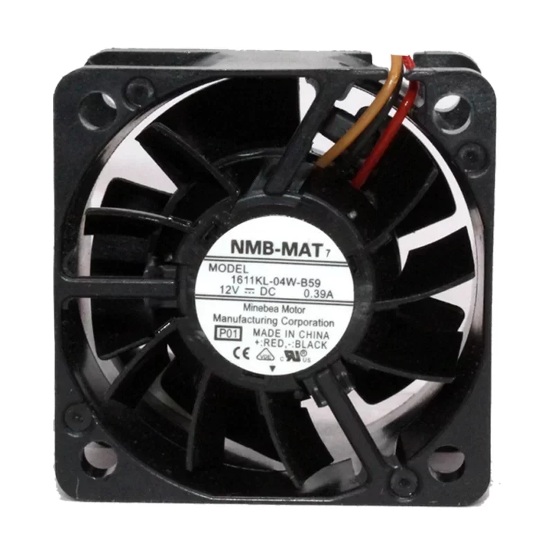 1611KL-04W-B59-P01 NMB 12V DC Axial Fan 40mm