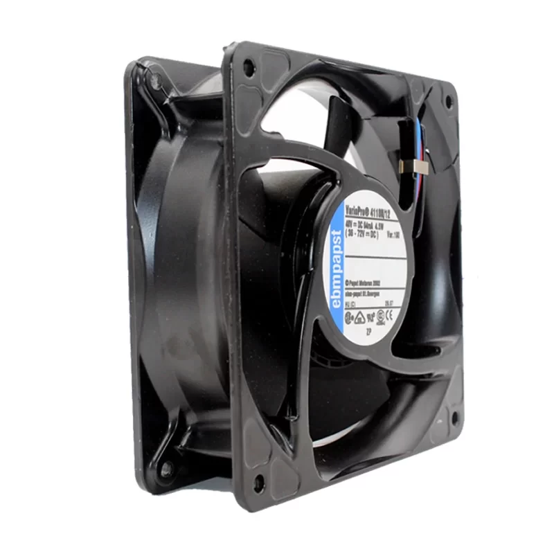 4118N/12-192 ebmpapst 48V 94mA 4.5W DC Axial Fan 4118N/12-192 ebmpapst 48V 94mA 4.5W DC Axial Fan