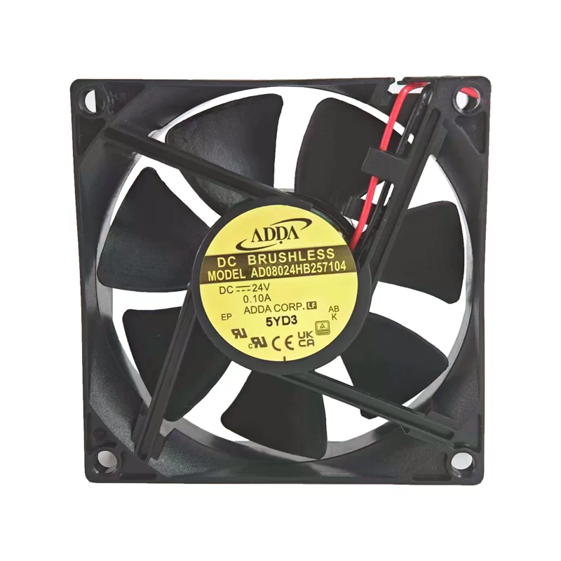 AD08024HB257104 ADDA 24V DC Axial Fan 80mm