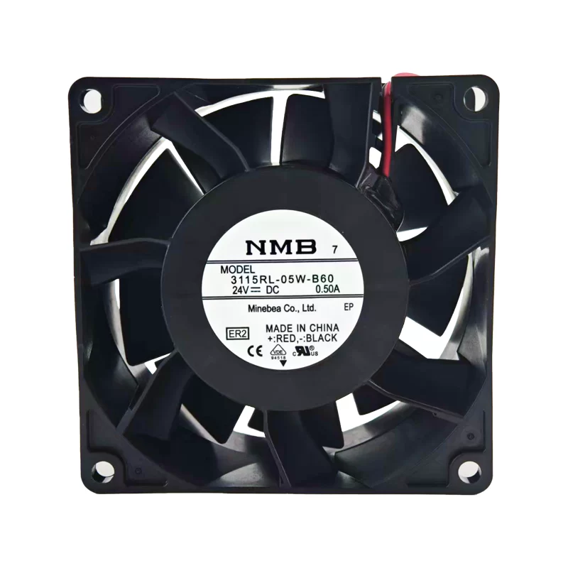3115RL-05W-B60-ER2 NMB 24V 80mm IP68 DC Axial Fan