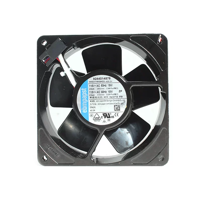 4606ZH ebmpapst 115V 119mm 12038 18W AC Axial Fan