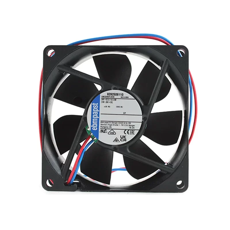 8414NGH ebmpapst 24V 114mA 2.8W 80mm DC Axial Fan