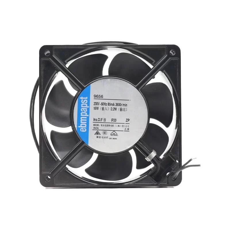 9656 ebmpapst 230V 119mm 12038 16W AC Axial Fan