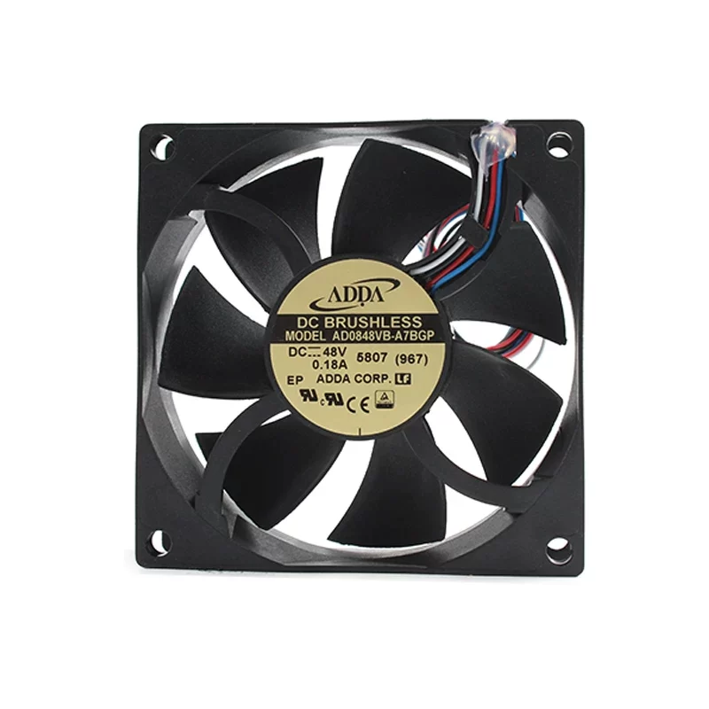 AD0848VB-A7BGP ADDA 48V 0.18A DC Axial Fan 80x80x25mm