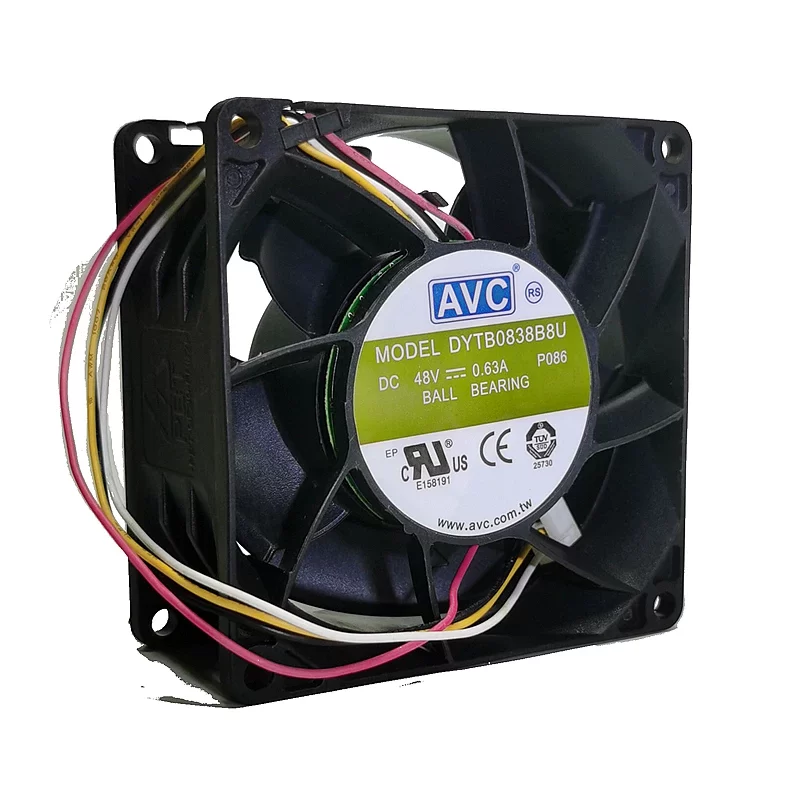 DYTB08038B8U-P086 AVC 48V 0.63A 80mm 8038 DC Axial Fan