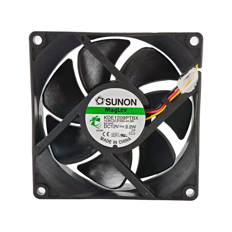 KDE1209PTBX.13.MS.(2).B1930.AR.GN Sunon 12V DC Axial Fan