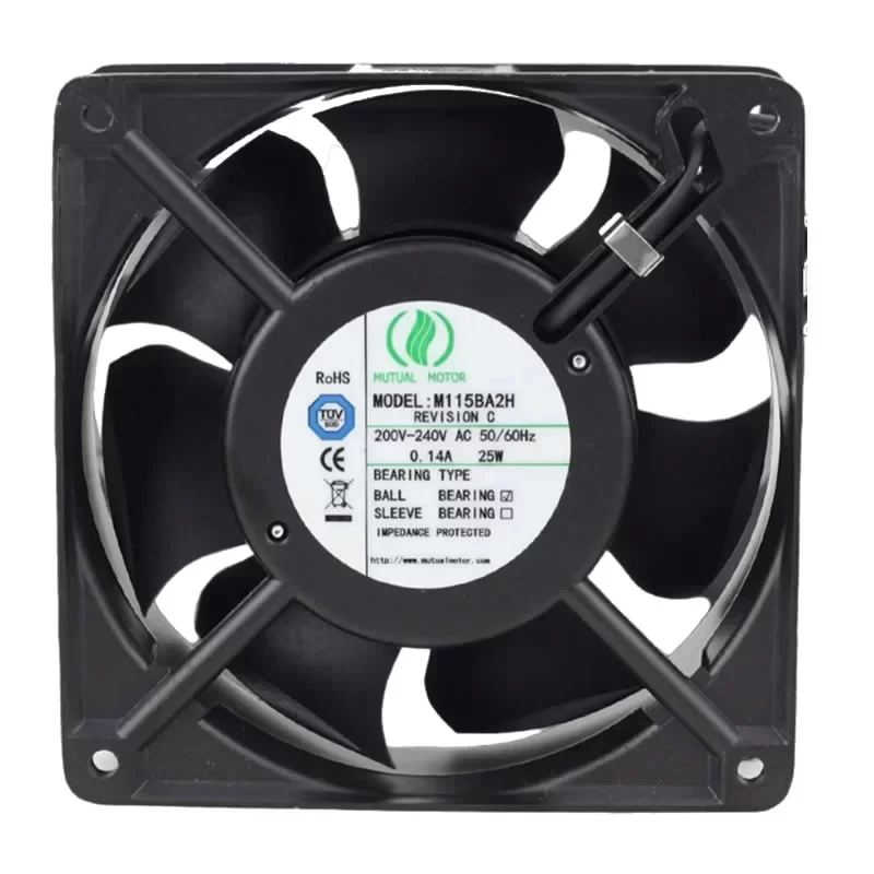 M115BA2H MUTUAL 230V 12038 120x120x38mm AC Axial Fan