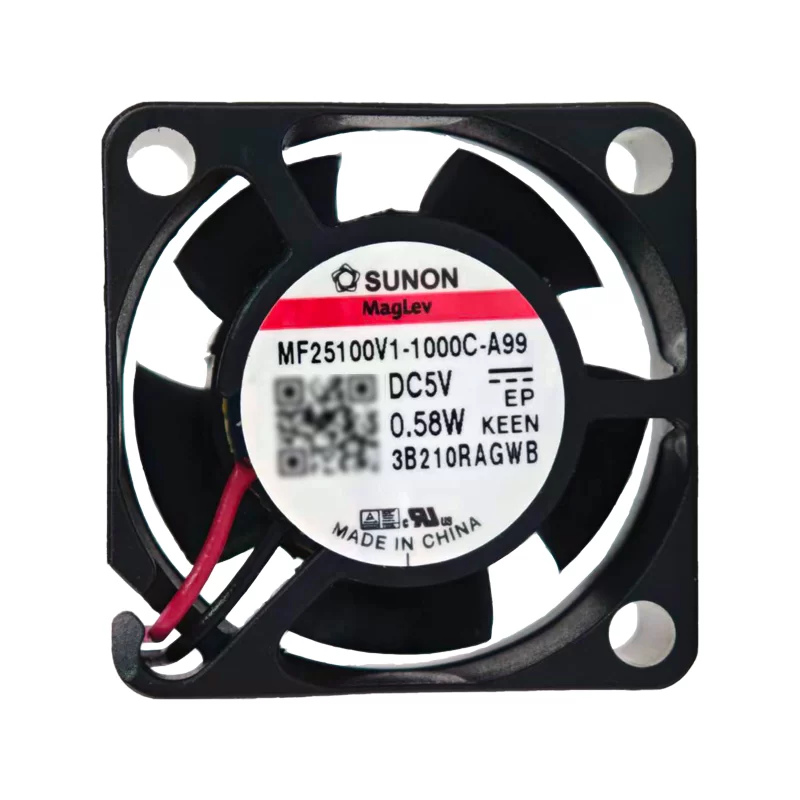 MF25100V1-1000C-A99 Sunon 5V 0.58W 25mm DC Axial Fan