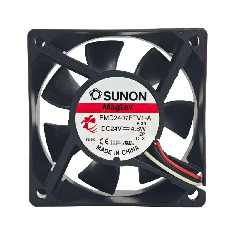 PMD2407PTV1-A.R.GN SUNON 24V 4.8W 70mm DC Axial Fan