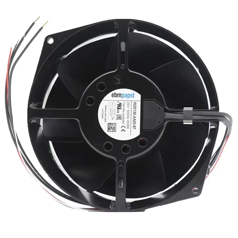 W2S130-AA03-87 ebmpapst 230V 172mm AC Axial Fan