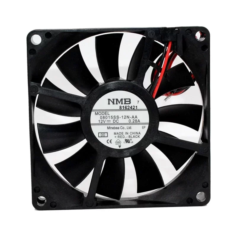 08015SS-12N-AA-00 NMB 24V 0.28A 8015 80mm DC Axial Fan