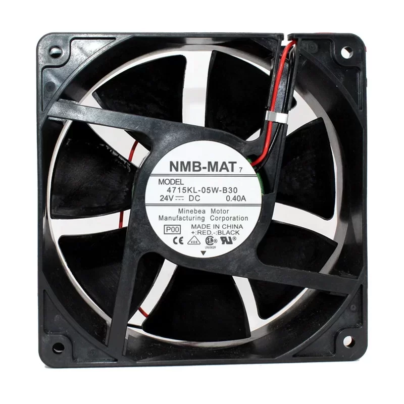 4715KL-05W-B30-P00 NMB 24V 0.40A 120mm DC Axial Fan