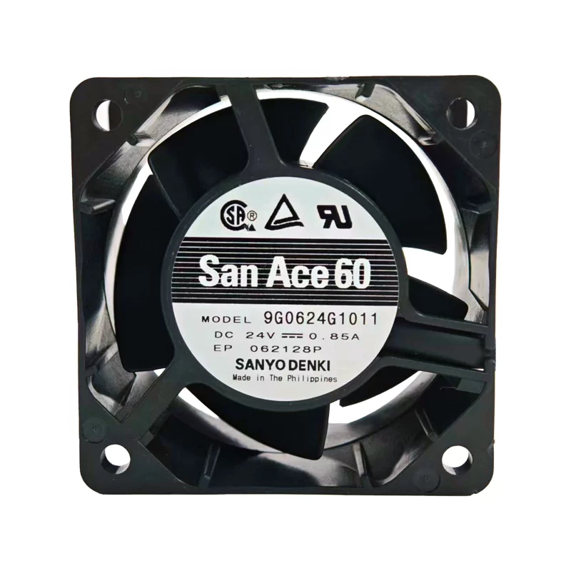 9G0624G1011 Sanyo Denki 24V 0.85A 60mm 6038 DC Axial Fan