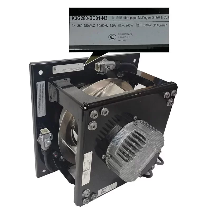 K3G280-BC01-N3 ebmpapst 400V 400mm EC Centrifugal Fan K3G280-BC01-N3 ebmpapst 400V 400mm EC Centrifugal Fan