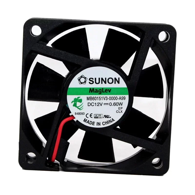 MB60151V3-0000-A99 Sunon 12V 0.60W 60mm DC Axial Fan