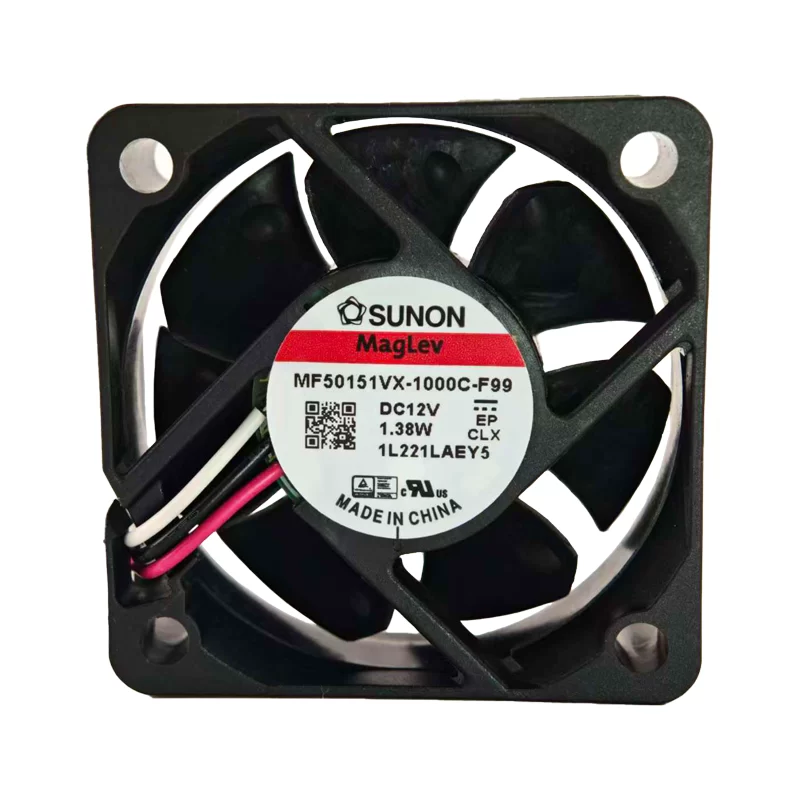 MF50151VX-1000C-F99 Sunon 12V 1.38W 50mm DC Axial Fan