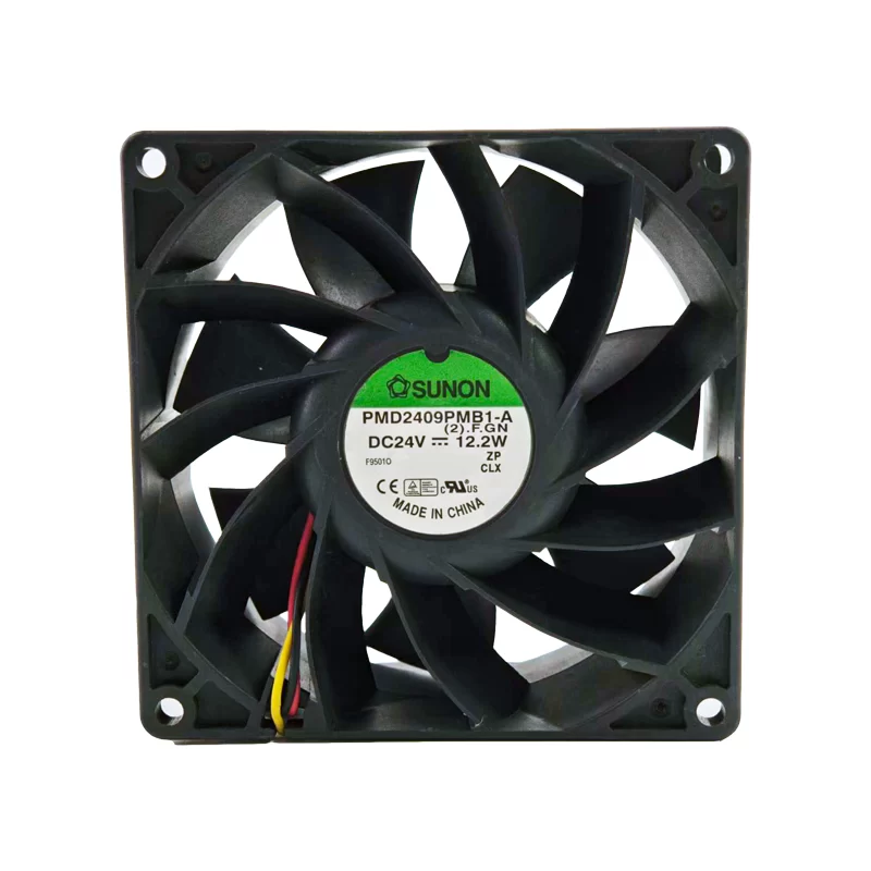 PMD2409PMB1-A.(2).F.GN Sunon 24V 12.2W 92mm DC Axial Fan