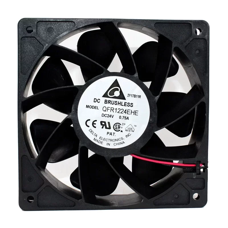 QFR1224EHE Delta 24V 0.75A 120mm 12038 DC Axial Fan