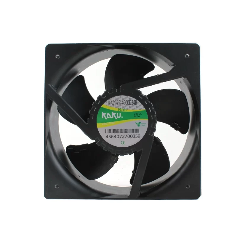 KA2072-4000D24B KAKU 24V 6.2A 208x208x72mm DC Axial Fan