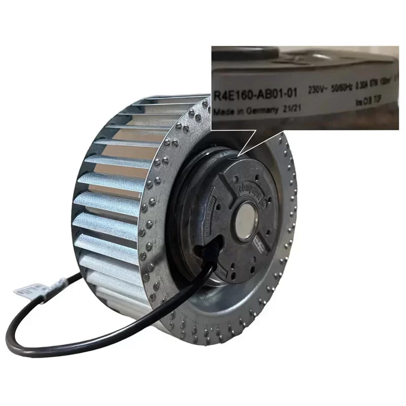 R4E160-AB01-01 ebmpapst 230V 160mm AC Centrifugal Fan R4E160-AB01-01 ebmpapst 230V 160mm AC Centrifugal Fan