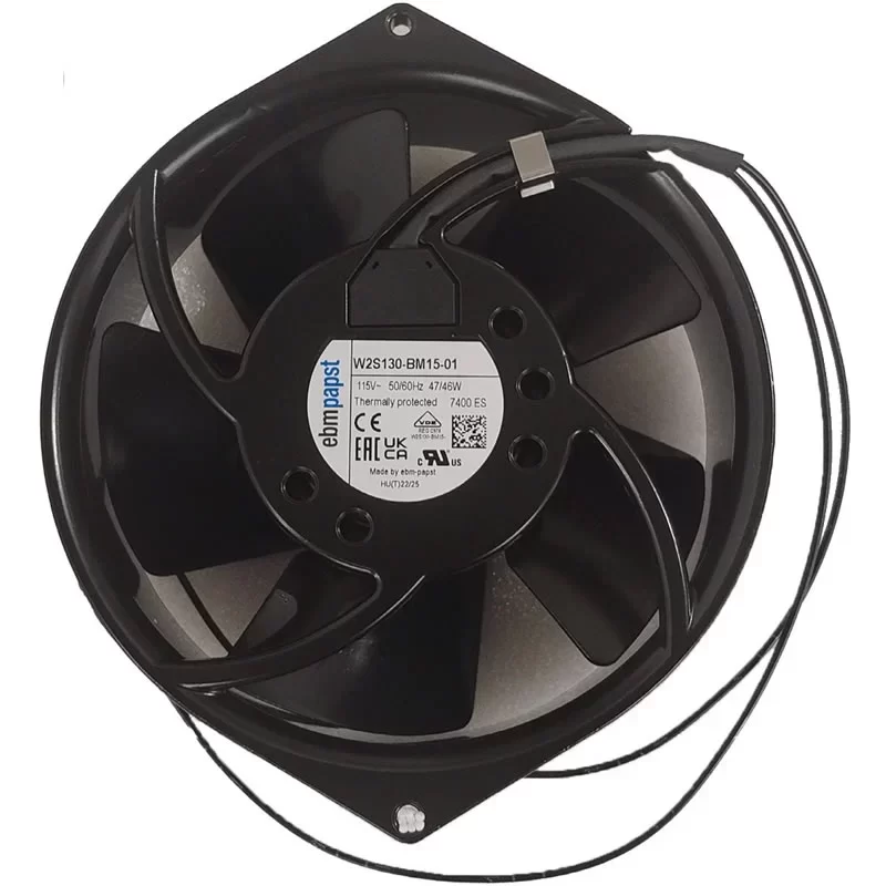 W2S130-BM15-01 ebmpapst 115V 47W 172mm AC Axial Fan