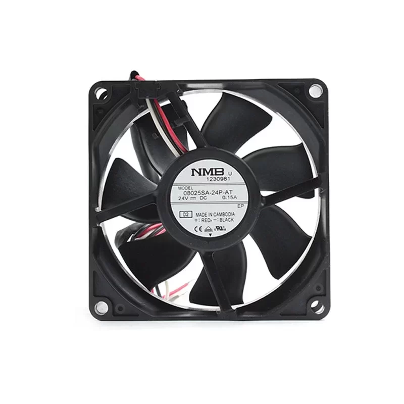 08025SA-24P-AT-D2 NMB 24V 80x80x25mm DC Axial Fan