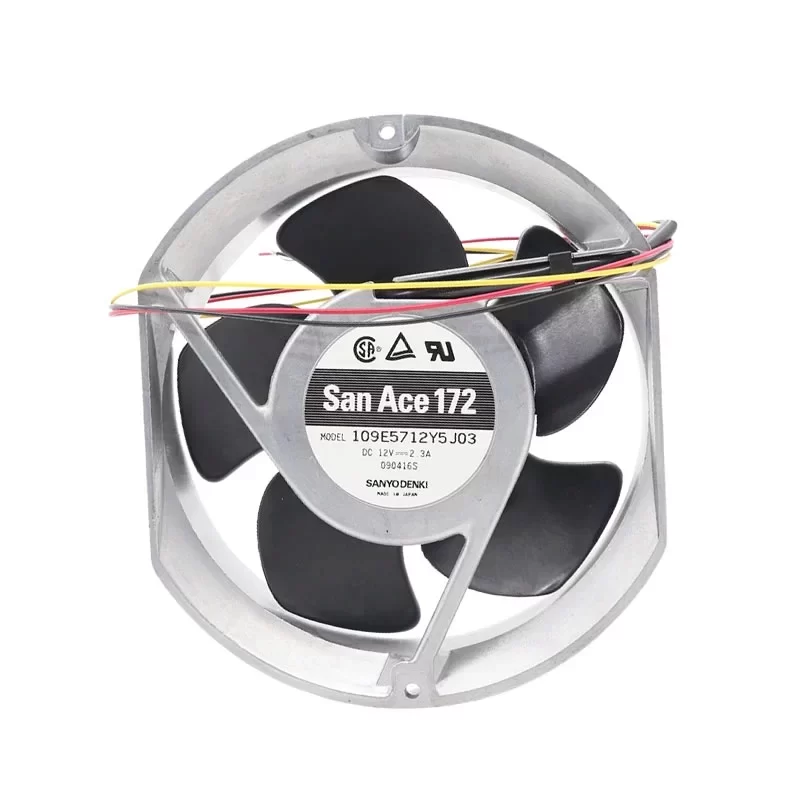 109E5712Y5J03 Sanyo Denki 12V 172x150x51mm DC Axial Fan