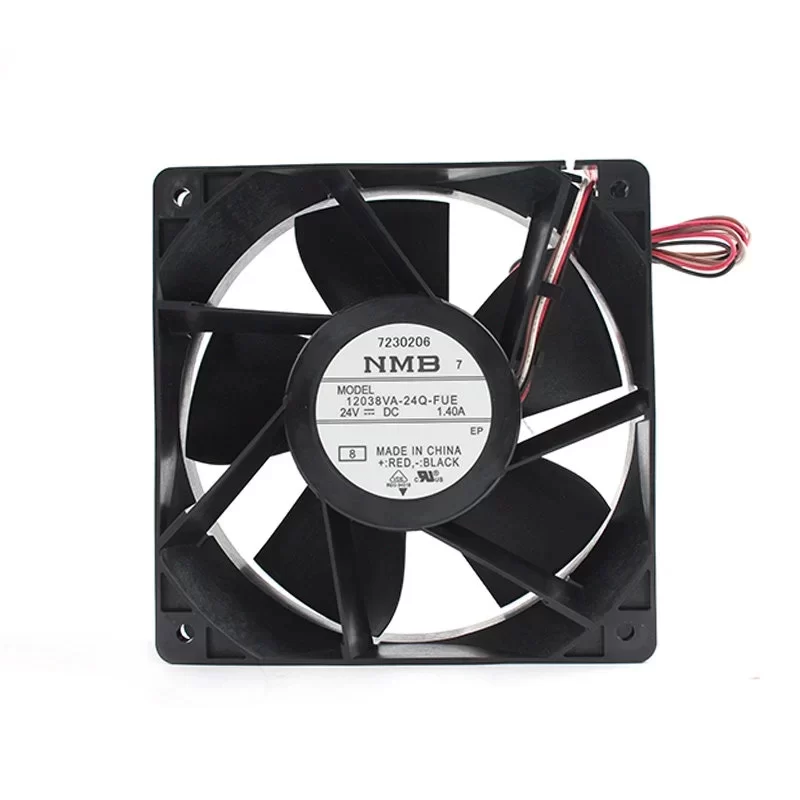 12038VA-24Q-FUE-8 NMB 24V 120x120x38mm DC Axial Fan