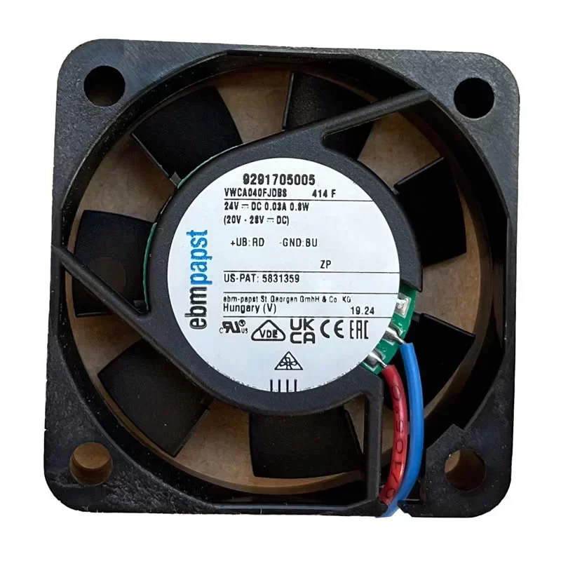 414F ebmpapst 24V 40x40x10mm DC Axial Fan