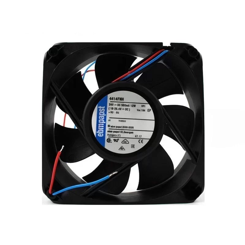 4414FNH-184 ebmpapst 24V 119x119x25mm DC Axial Fan