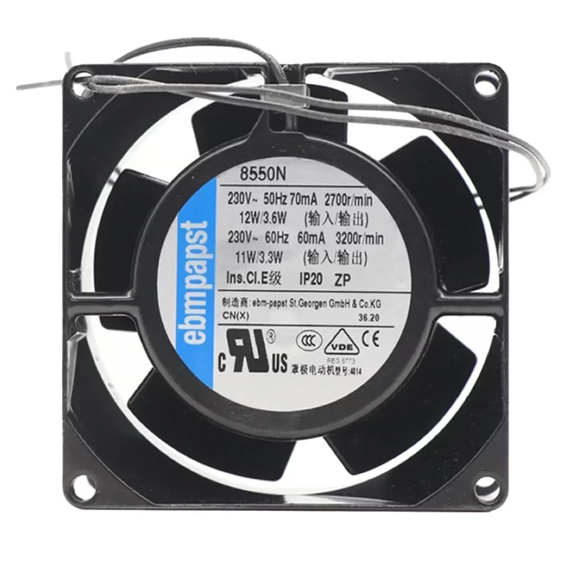 8550N ebmpapst 230V 80x80x38mm AC Axial Fan