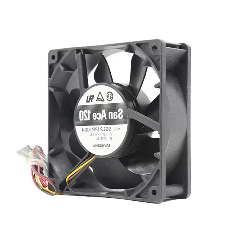 9G1212P1G04 Sanyo Denki 12V 0.83A 120x120x38mm DC Axial Fan 9G1212P1G04 Sanyo Denki 12V 0.83A 120x120x38mm DC Axial Fan