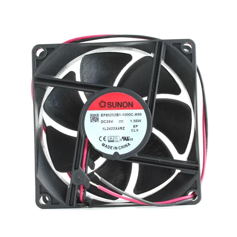 EF80252B1-1000C-A99 Sunon 24V 80x80x25mm DC Axial Fan