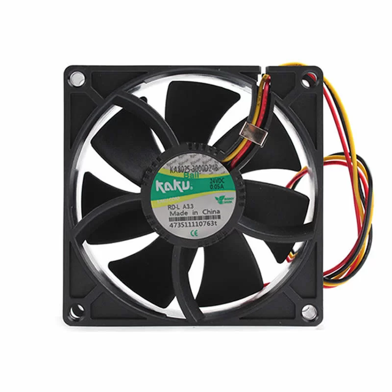 KA8025-3000D24BPL RD-L RD-H KAKU 24V 80mm DC Axial Fan