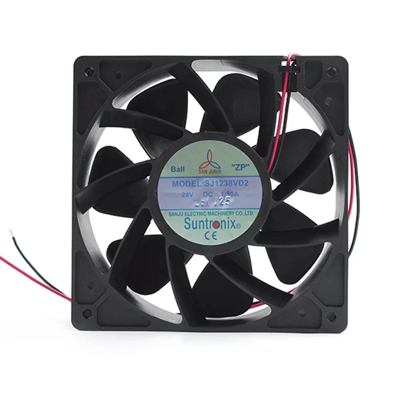 SJ1238VD2 SANJUN 24V 1.30A 120x120x38mm DC Axial Fan