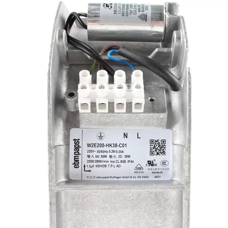 W2E200-HK38-C01 ebmpapst 230V 225x225x80mm AC Axial Fan
