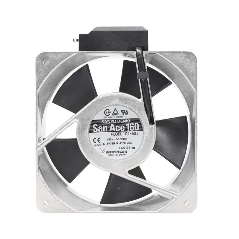 109-601 Sanyo Denki 100V 160x160x51mm AC Axial Fan