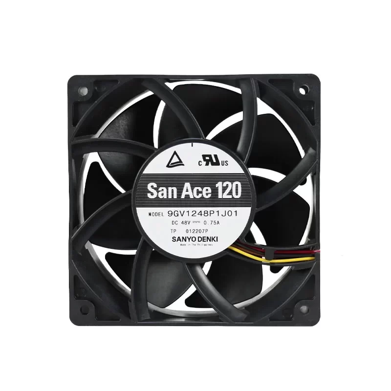9GV1248P1J01 Sanyo Denki 48V 120x120x38mm DC Axial Fan