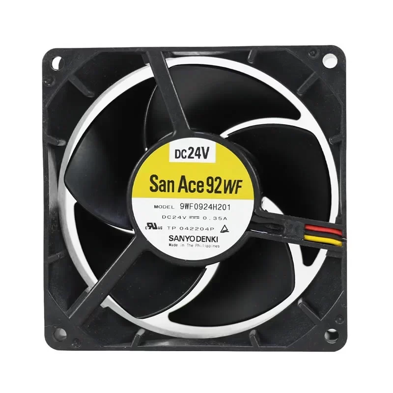 9WF0924H201 Sanyo Denki 24V 0.35A 92x92x32mm DC Axial Fan