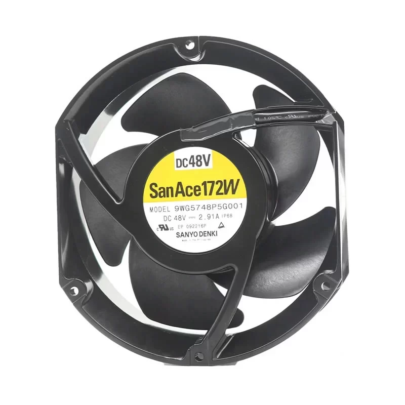 9WG5748P5G001 Sanyo Denki 48V 172x150x51mm DC Axial Fan