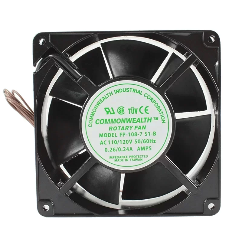 FP-108-7 S1-B Commonwealth 110/120V 127x127x38mm AC Axial Fan