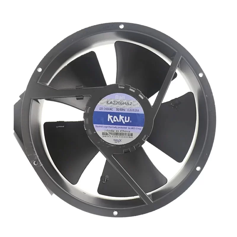 KA2206HA2 KAKU 220VAC 0.26A 222x60mm AC Axial Fan
