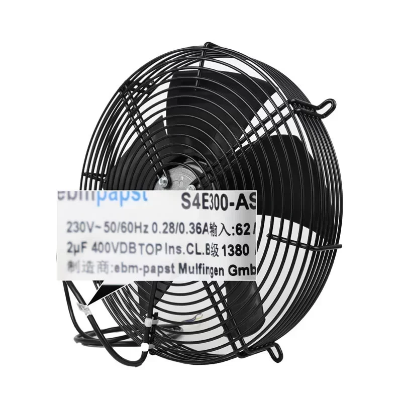 S4E300-AS72-53/C01 ebmpapst 230VAC 300mm AC Axial Fan S4E300-AS72-53/C01 ebmpapst 230VAC 300mm AC Axial Fan