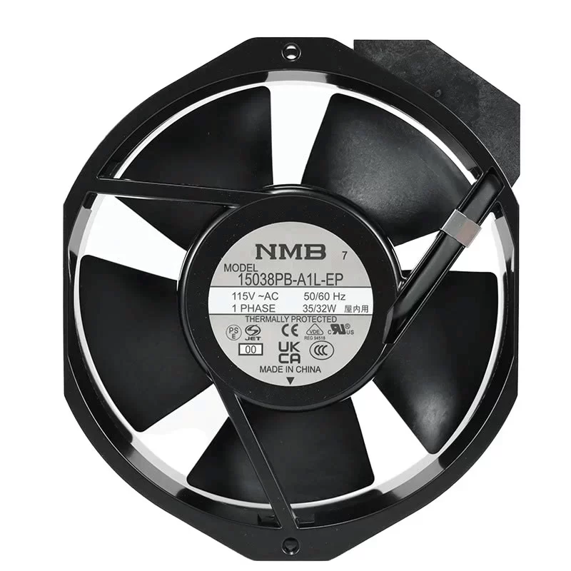 15038PB-A1L-EP-00 NMB 115VAC 172x150x38mm AC Axial Fan