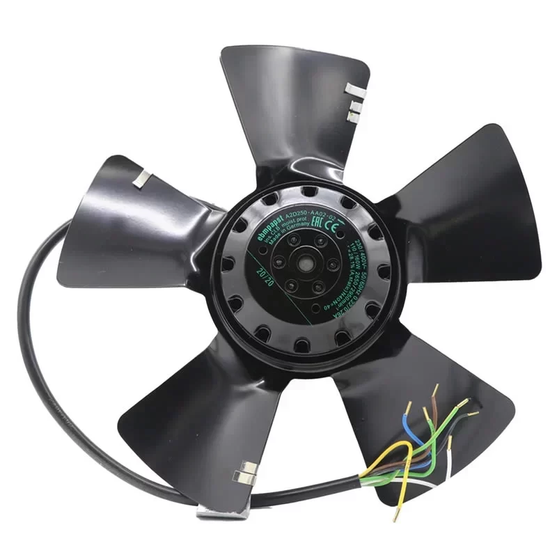 A2D250-AA02-02 ebmpapst 400VAC 250mm AC Axial Fan