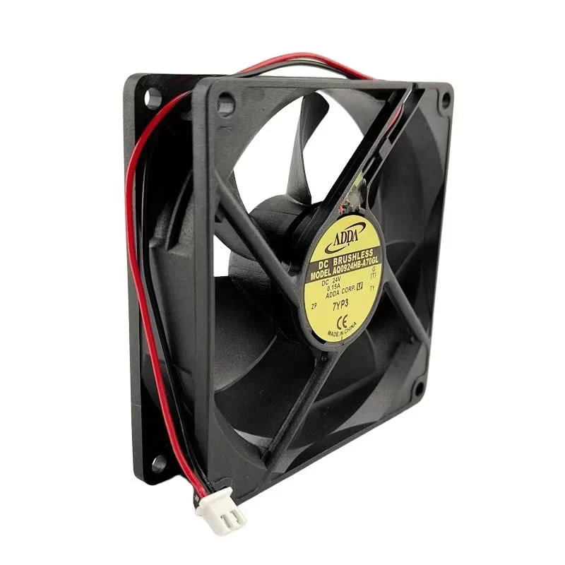 AQ0924HB-A70GL ADDA 24VDC 92x92x25mm DC Axial Fan AQ0924HB-A70GL ADDA 24VDC 92x92x25mm DC Axial Fan